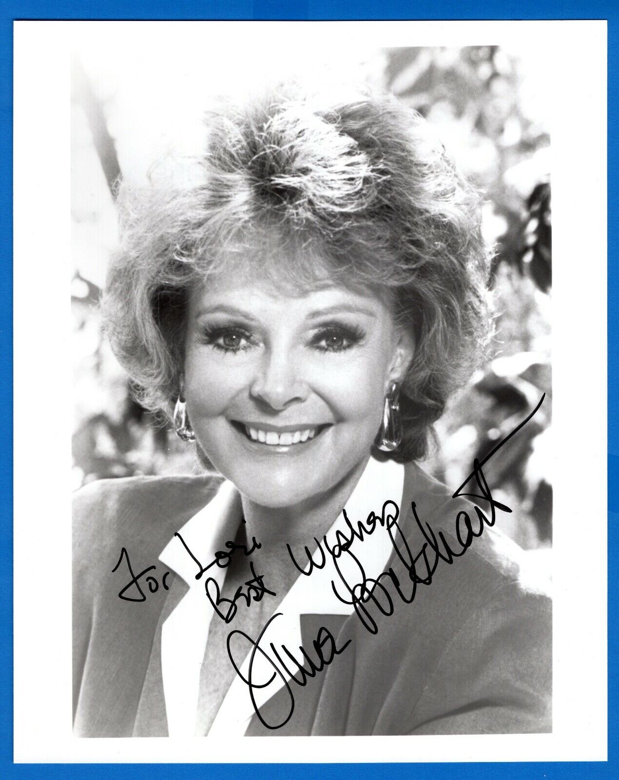 June Lockhart Actress Hand Signed Autograph 8x10 Photo Poster painting with Todd Mueller COA