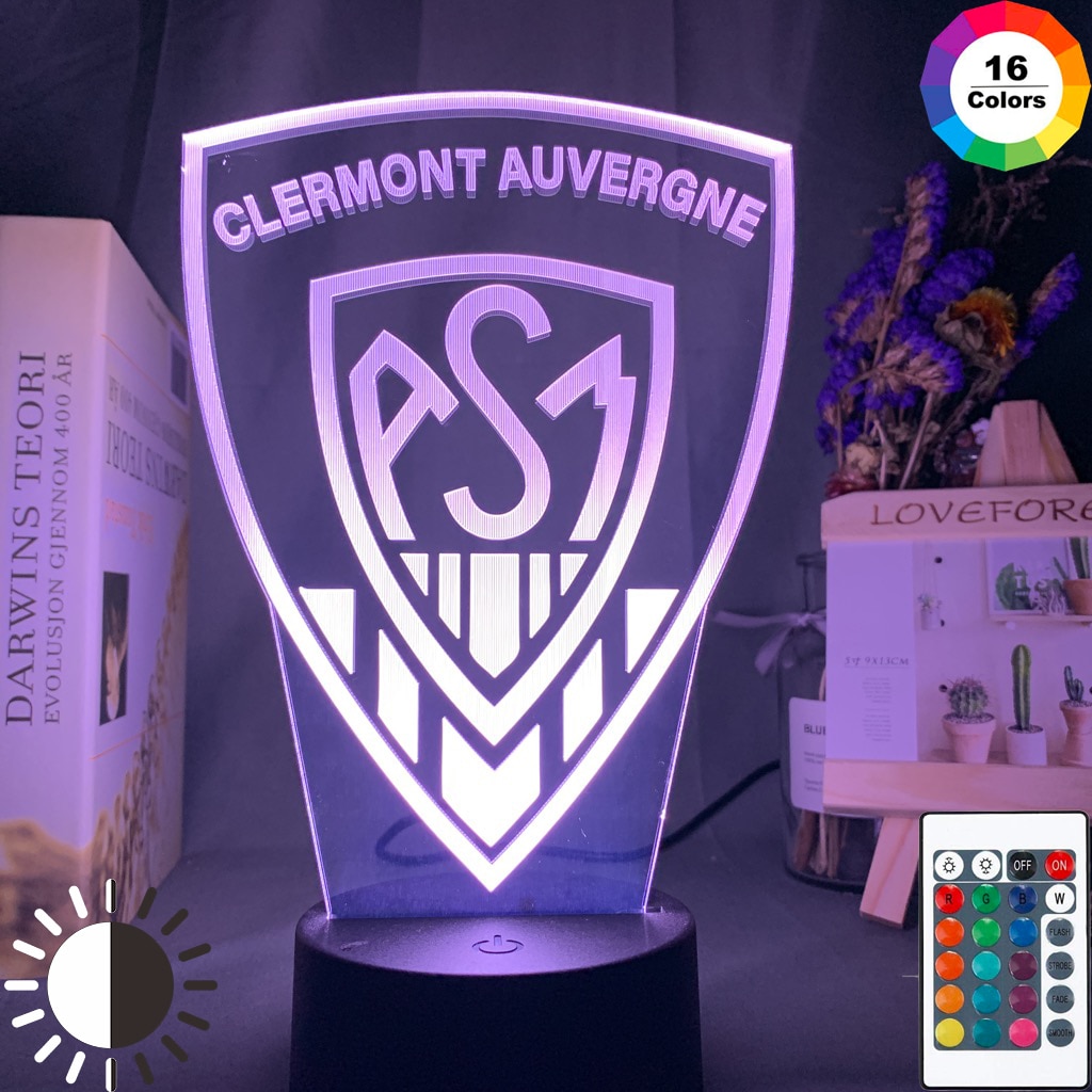 

Clermont Auvergne - LED Night Light, 16 color with remote, 501 Original