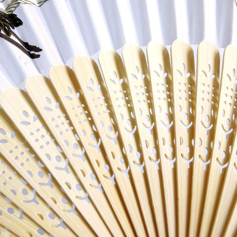 3 Pieces Ancient Style Folding Fan Female Classical Tassel Silk Fan Chinese Style Small Fan Portable Dance Craft National Fashion Fan Student Fan