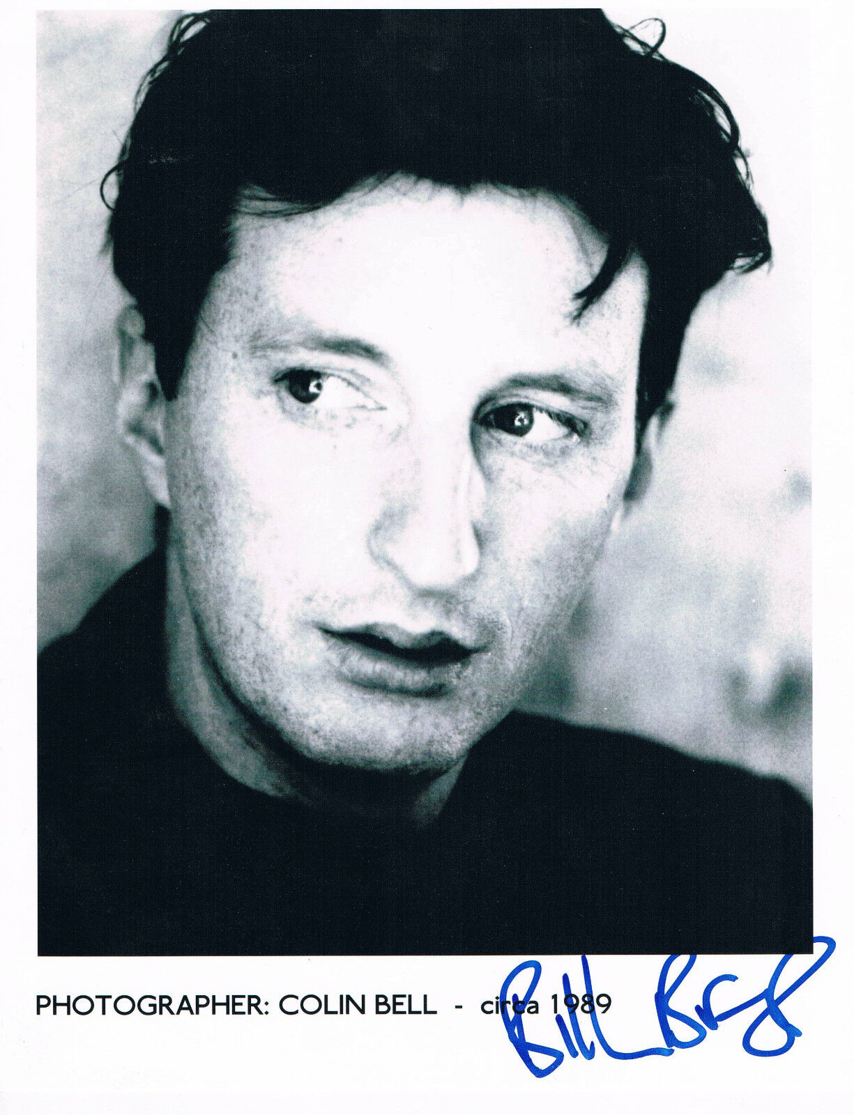 Billy Bragg 1957- genuine autograph Photo Poster painting 8x10