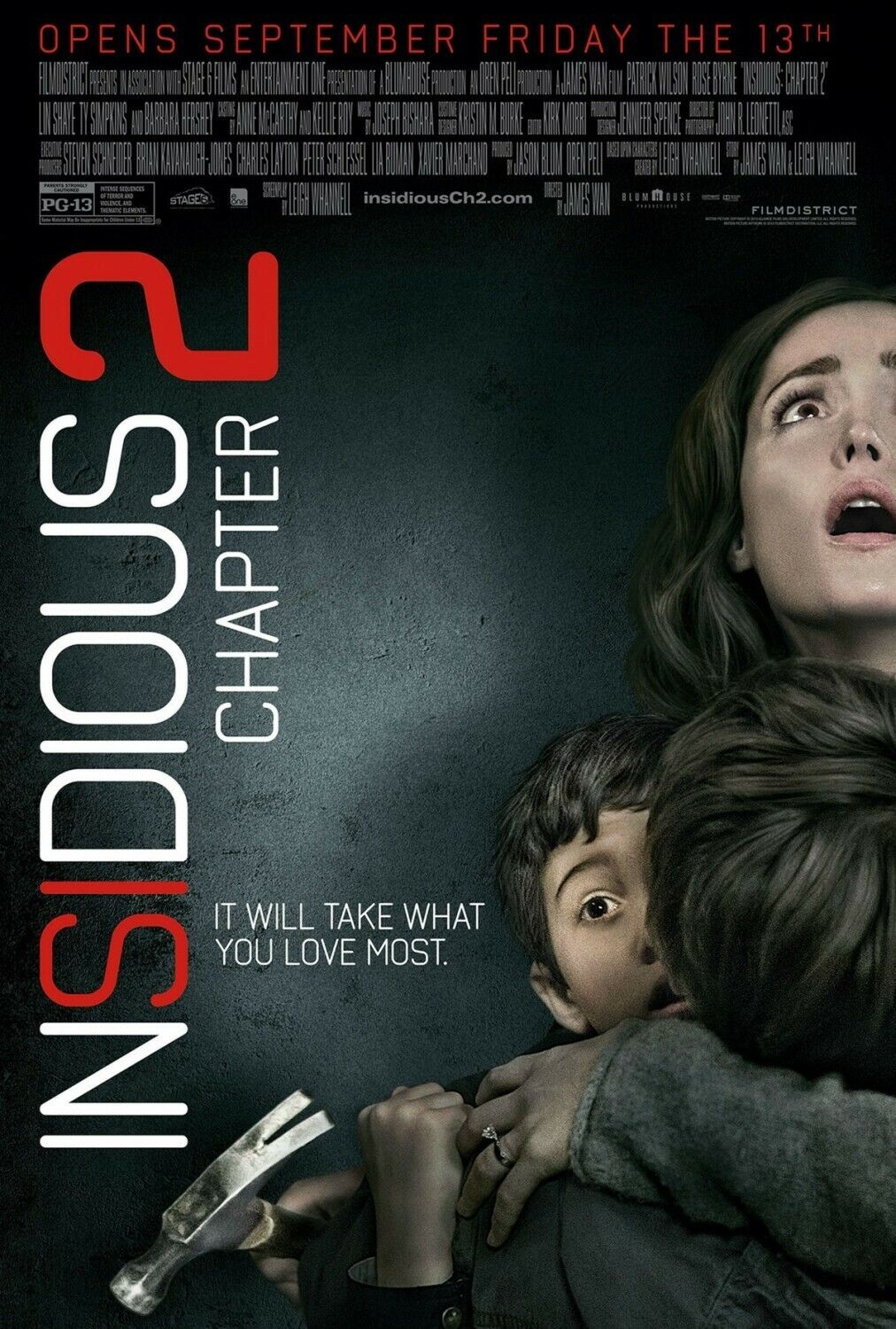 Insidious Chapter 2 A4 Glossy Movie Poster | Horror Movie Poster | Wall Art