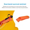 Inflatable Life Jacket Adult Round Buoys Rescue Waist Ring for Kayaking Swimming