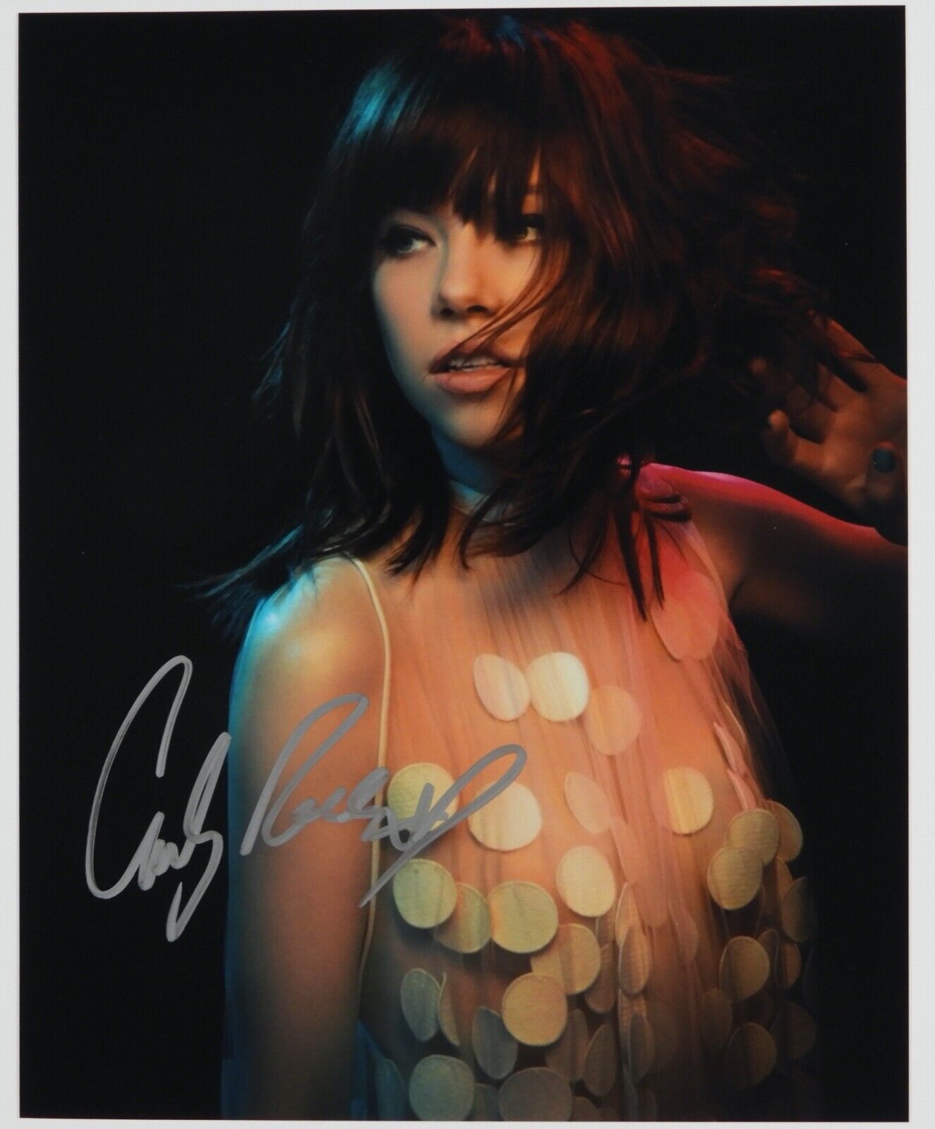 Carly Rae Jepsen JSA Signed Autograph 8 x 10 Photo Poster painting