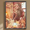 Diamond Painting -DIY Round Drill Girl