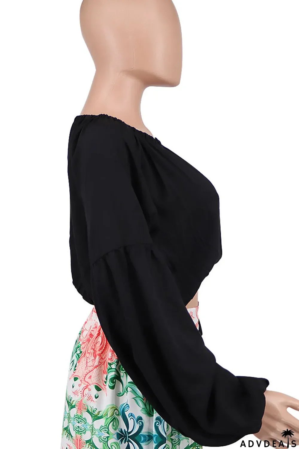 Light Green Casual Sweet Solid Split Joint Fold O Neck Tops