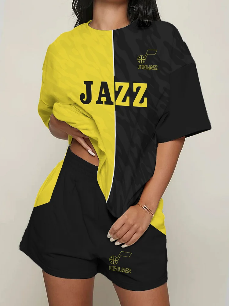 Utah Jazz Limited Edition Top And Shorts Two-Piece Suits