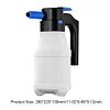 1.5L Electric Foam Sprayer 2300mAh Battery Lance Watering Can Car Cleaning Tools