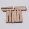 300pcs 6mm 10mm 10mm Wooden Dowel Cabinet Drawer Round Fluted Dowel Pins