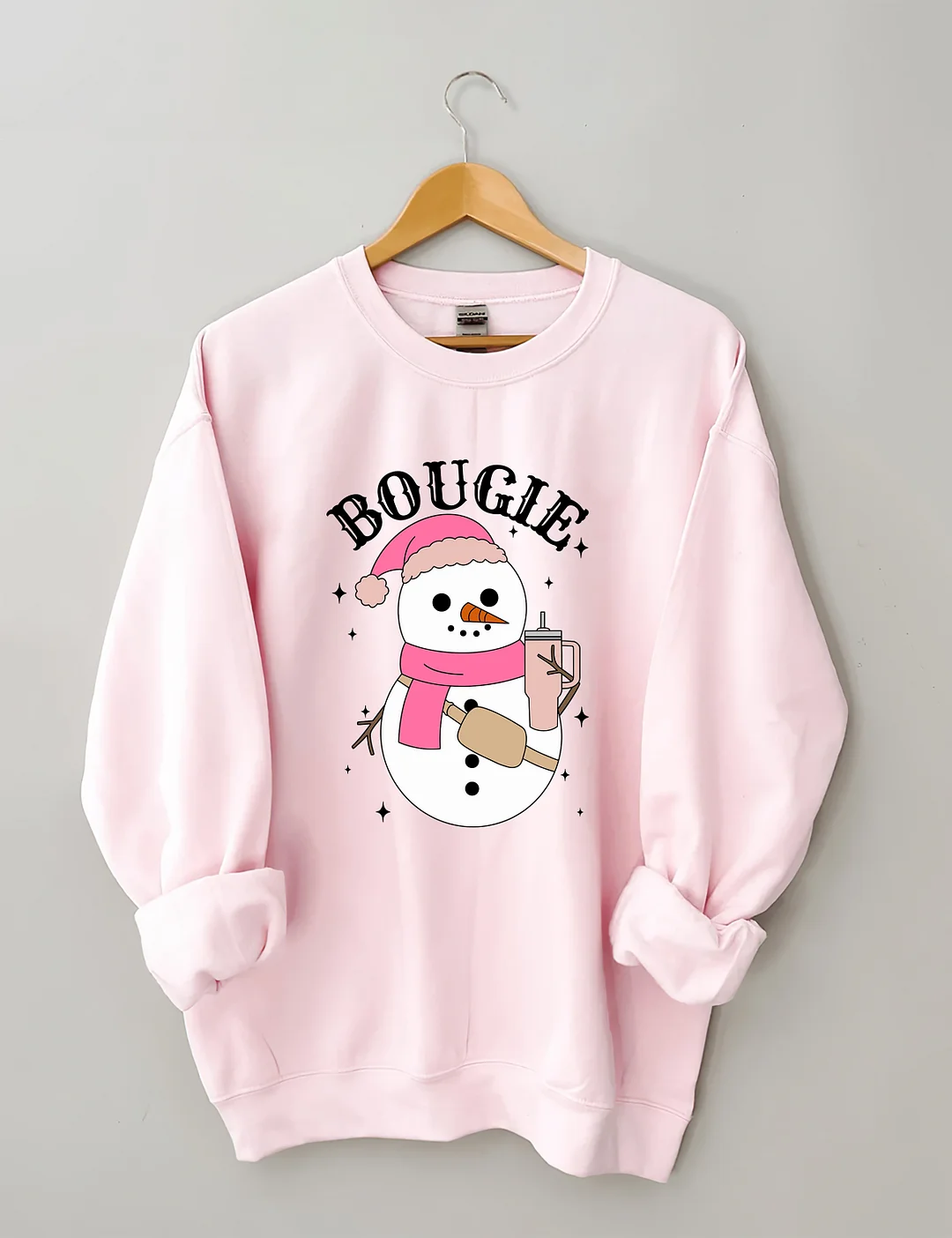 Bougie Snowman Sweatshirt