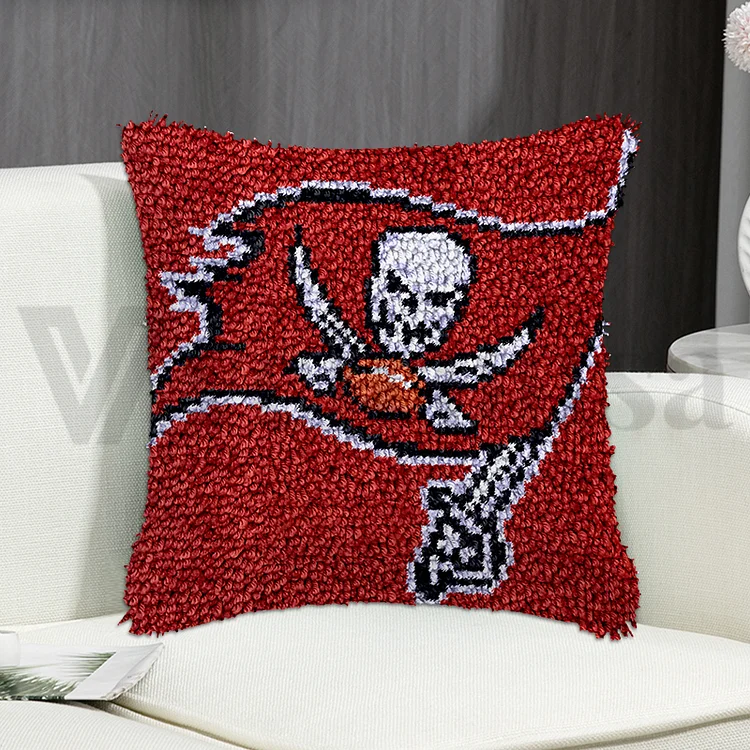 Buccanees Pillowcase Latch Hook Kits for Beginner veirousa