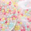 Lovely Macarone Colors 8mm Round Beads DIY Jewelry