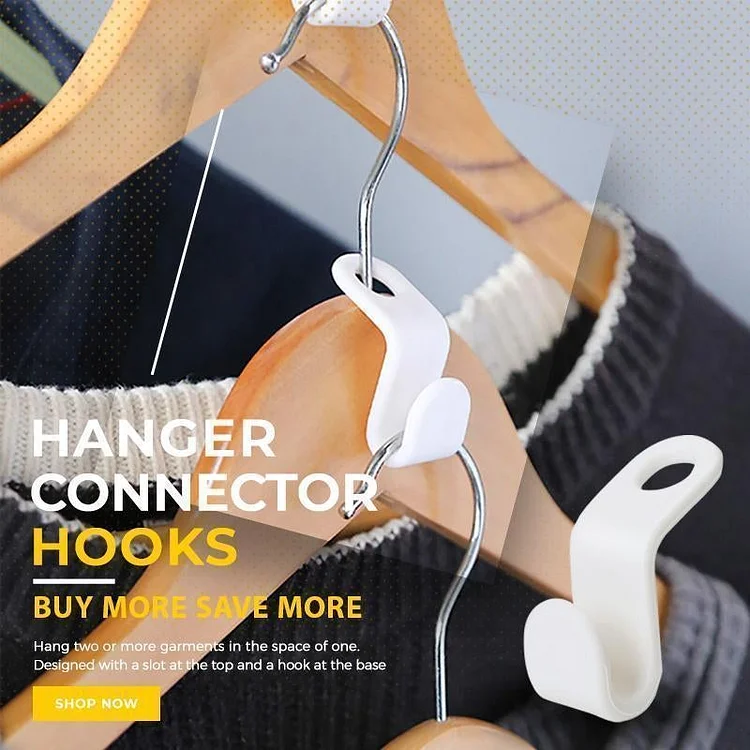 Multifunctional household hanger connector hooks