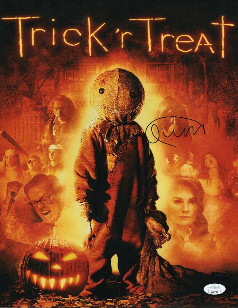 Quinn Lord Autograph 11x14 Photo Poster painting Trick r Treat SAM Signed