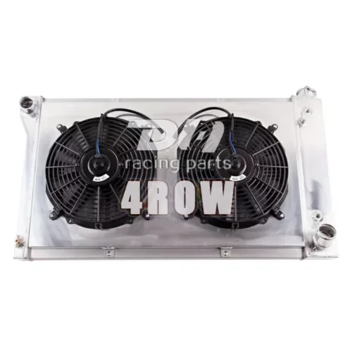 Dronehint 4 Row Radiator&Shroud&Fan For 1967-72 CHEVY/GMC C/K/P/G 10/20/30 1500/2500 l6 V8 (For: GMC) Parts