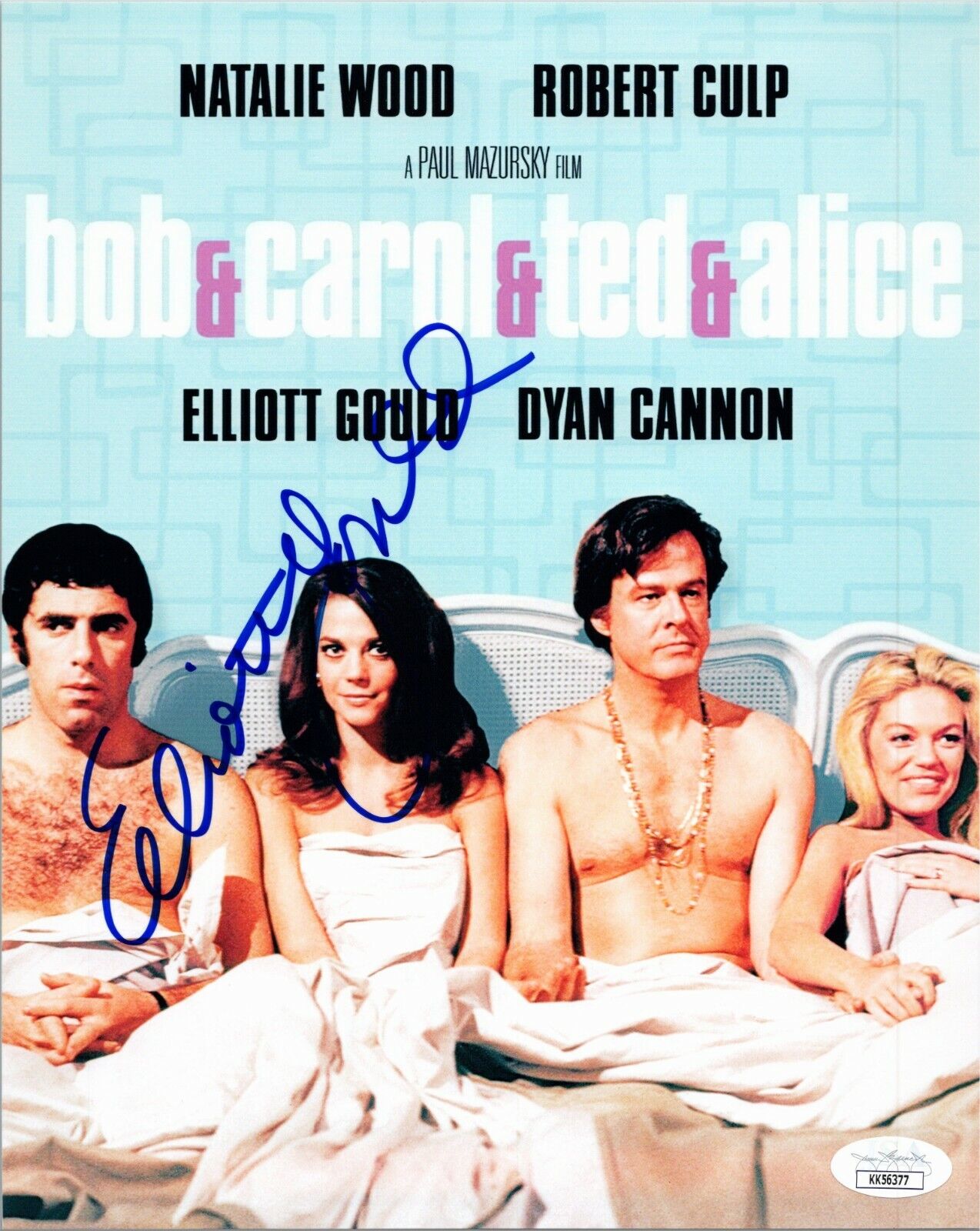 ELLIOTT GOULD Authentic Hand-Signed BOB&CAROL&TED&ALICE