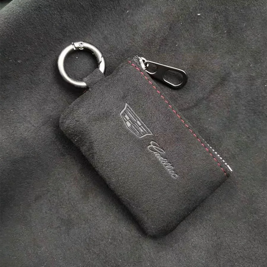 Car key high-end suede key bag