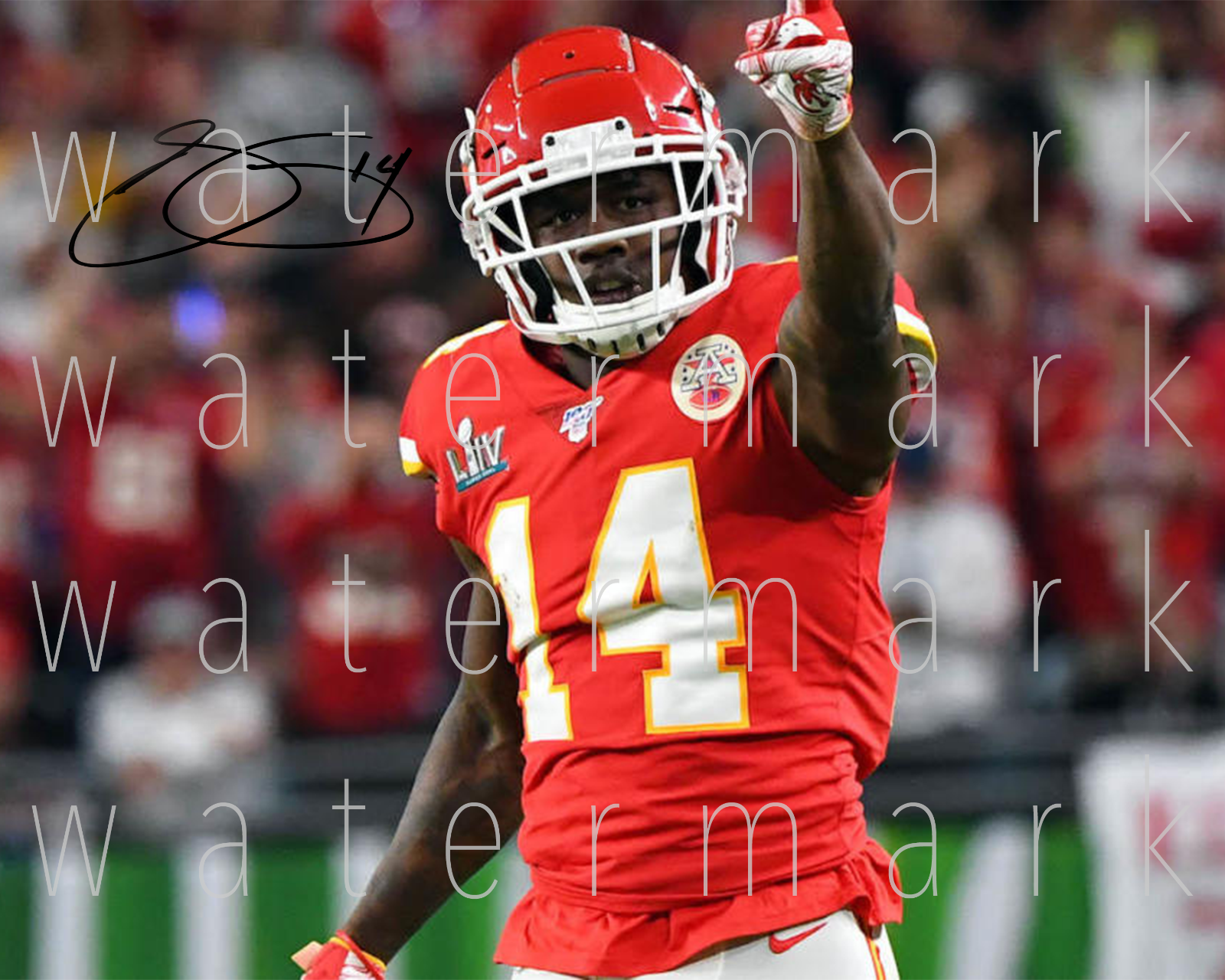 Sammy Watkins Chiefs NFL Football signed 8X10 print Photo Poster painting poster autograph RP