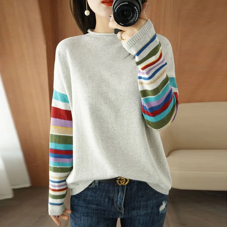 Knitted Casual Shirts & Tops QueenFunky