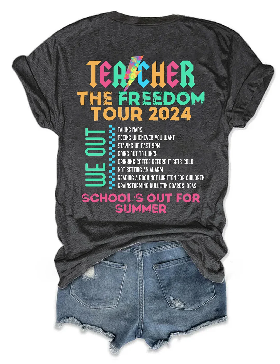 Teacher Summer Tour T-shirt