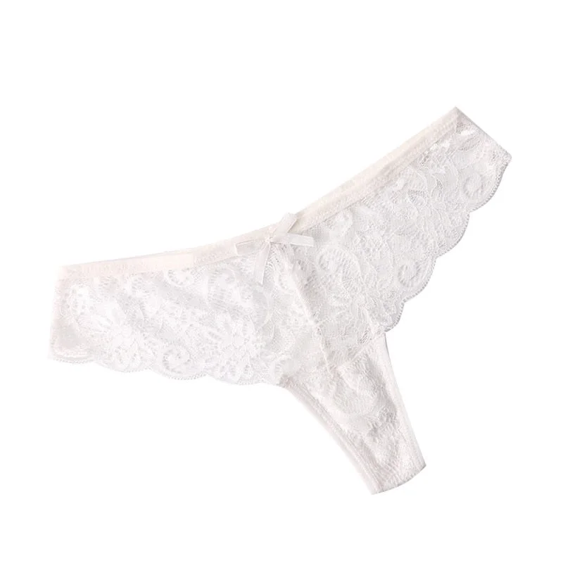 1PC Sexy Panties Women Lace Panties Comfortable Breathable G-String Low-Rise Knickers Hollow Briefs Ultra Thin Underwear