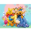 Winnie the Pooh - 11CT Stamped Cross Stitch 50*40cm