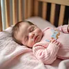 [New] 20'' Truly Look Real Sleeping Baby Doll Girl Marce with Bottle and Pacifier - RBBI-Myrebornbabydoll&reg; Myrebornbabydoll&reg;