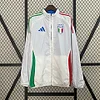 2024 Italy Reversible Windbreaker (White-Blue)Soccer Jersey 1:1 Thai Quality love fball