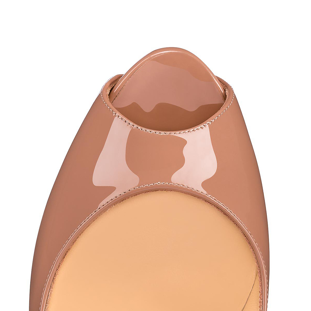 120mm Red Bottom Women's Platforms Heels Party Wedding Pumps-MERUMOTE