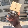 Carpenter Bee Trap Nature Hanging Wood Trap with Glass Jar for Garden Yard Patio