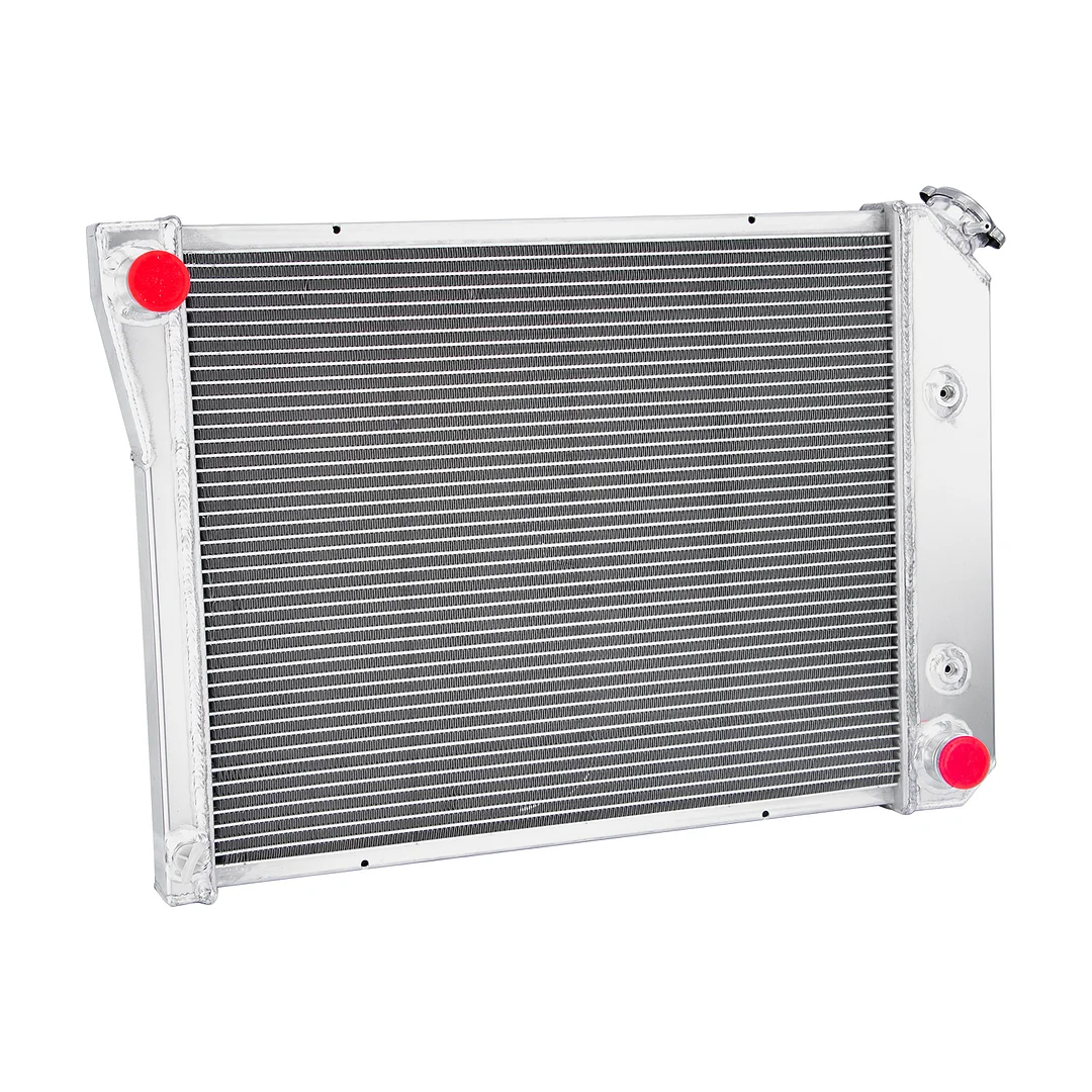 Alloyworks 3 Row Radiator For 1968-1987 Chevy Nova Monte Carlo Chevelle 4.3L 5.0L 5.7L GMC Buick Oldsmobile Pontiac 19" H x  27" W