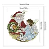 【Limited Stock Sale】Santa Claus And Angel-14CT Stamped Cross Stitch 26*27cm/10.24*10.63in tapestrymarket