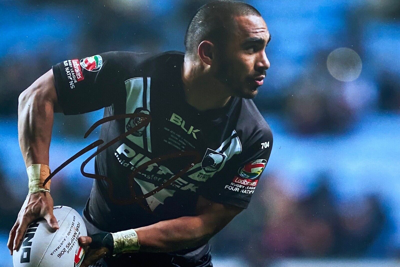 Thomas Leuluai Genuine Hand Signed 6X4 Photo Poster painting - New Zealand