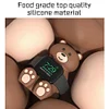 SIKAI Tiny Bear Silicone Watch Stand Station for Apple watch Series 9 8 7 6 5 4 3 2 1 SE1 SE2 SIKAI CASE