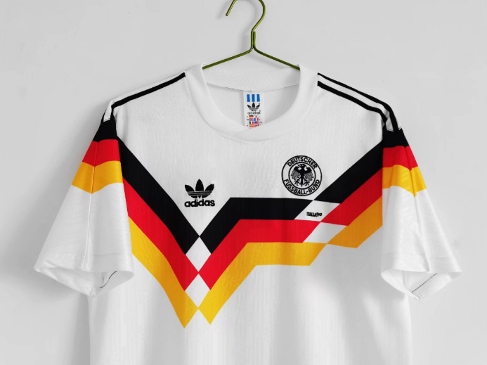 1990 Retro Germany Home Men's Football T-Shirt