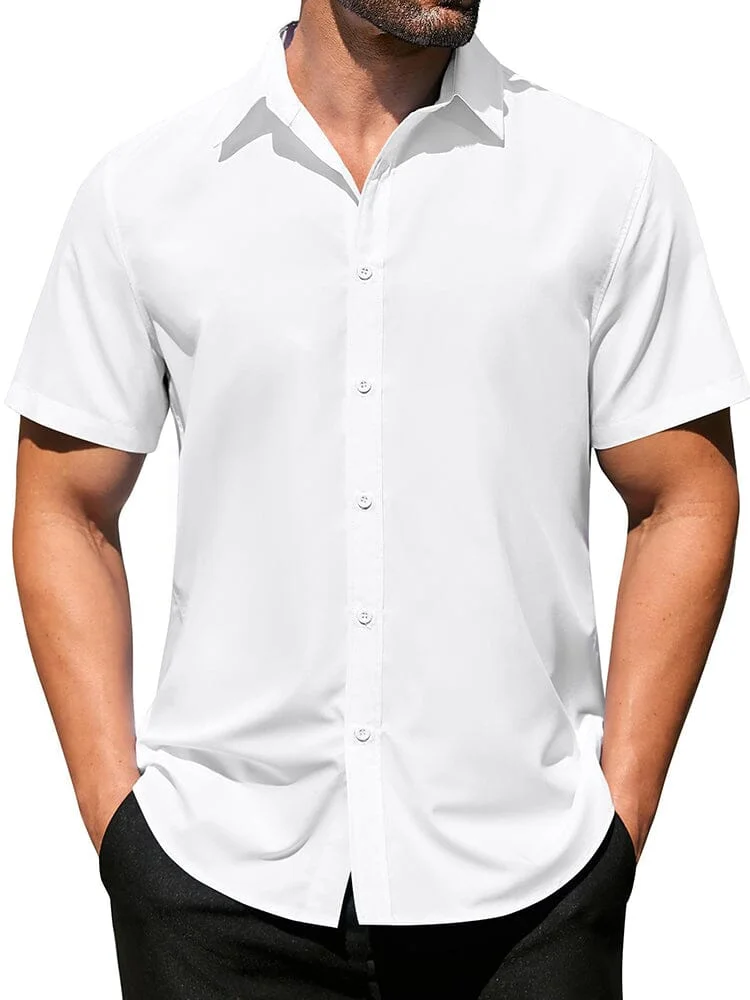 Casual Business Wrinkle Free Shirt (US Only) QueenFunky