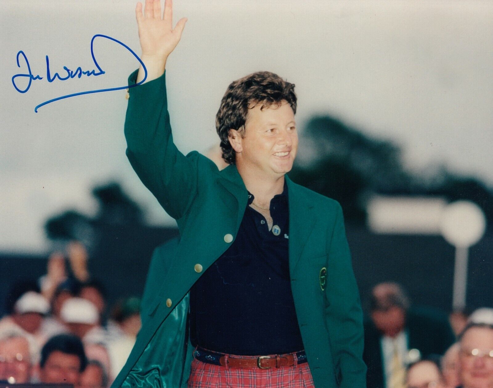 Ian Woosnam Pose 2 8x10 Signed Photo Poster painting w/ COA Golf