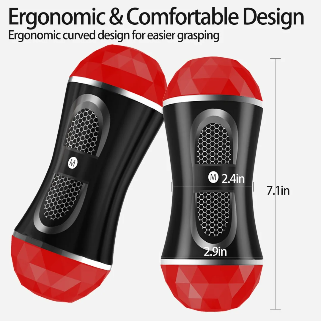 2 IN 1 Automatic Male Masturbator - Adult Toys Open Ended Masturbator Cup