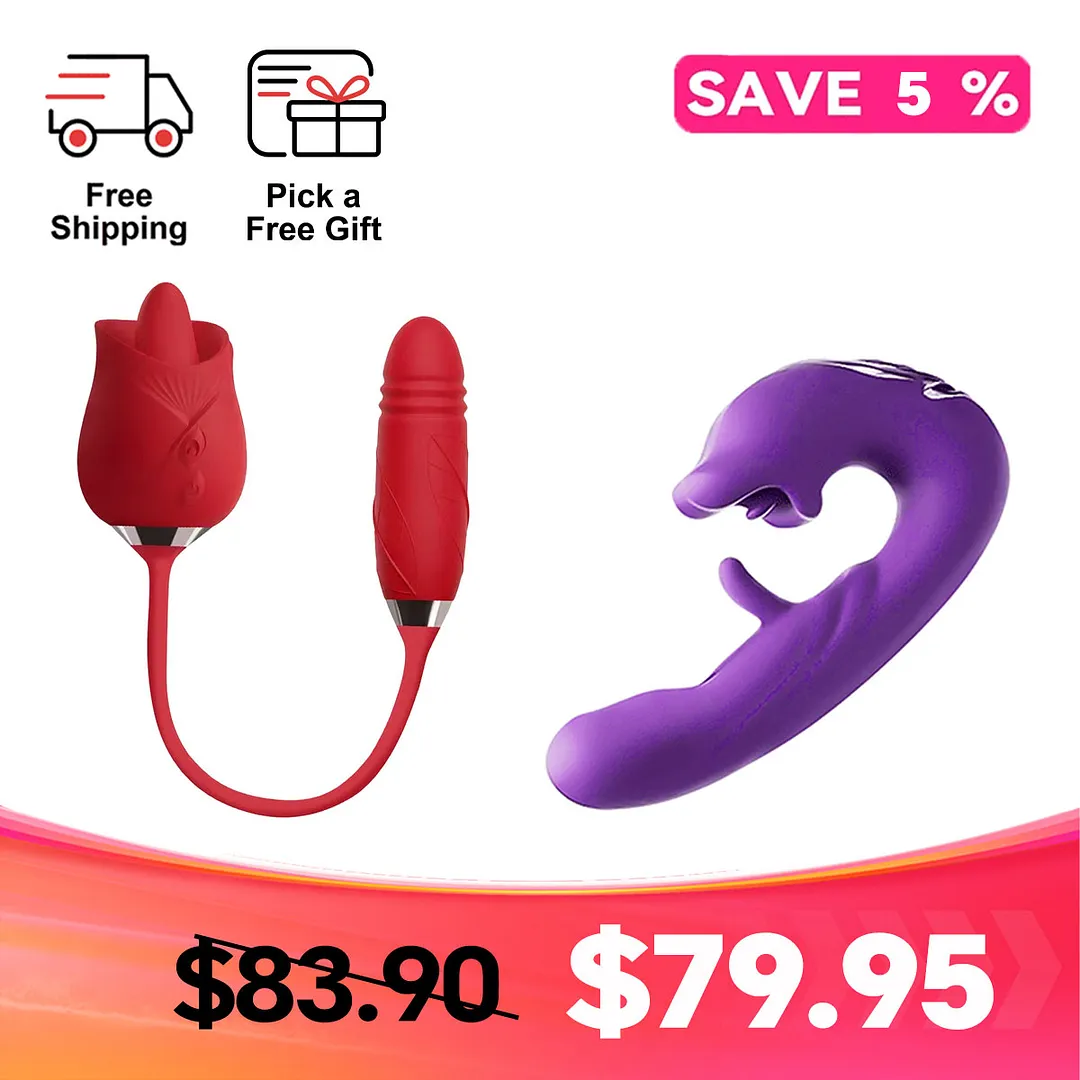 RoseLite Entry-Level Tongue-Style Rose Massager
