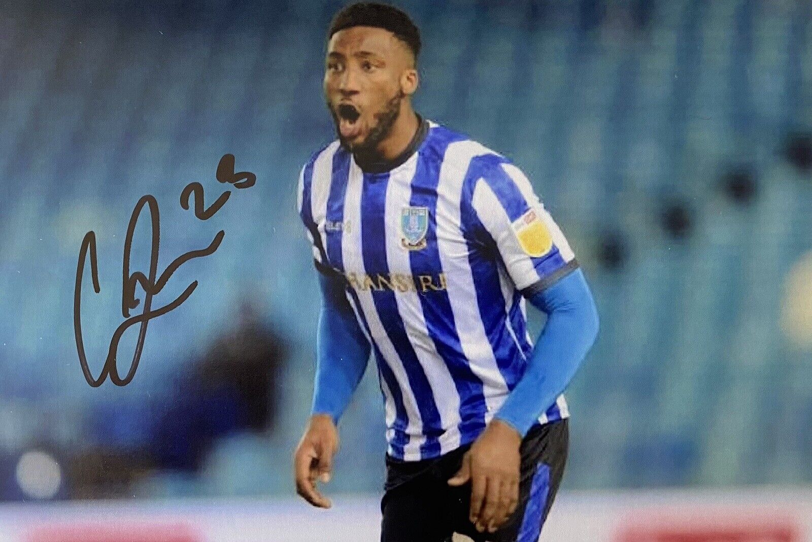 Chey Dunkley Genuine Hand Signed Sheffield Wednesday 6X4 Photo Poster painting