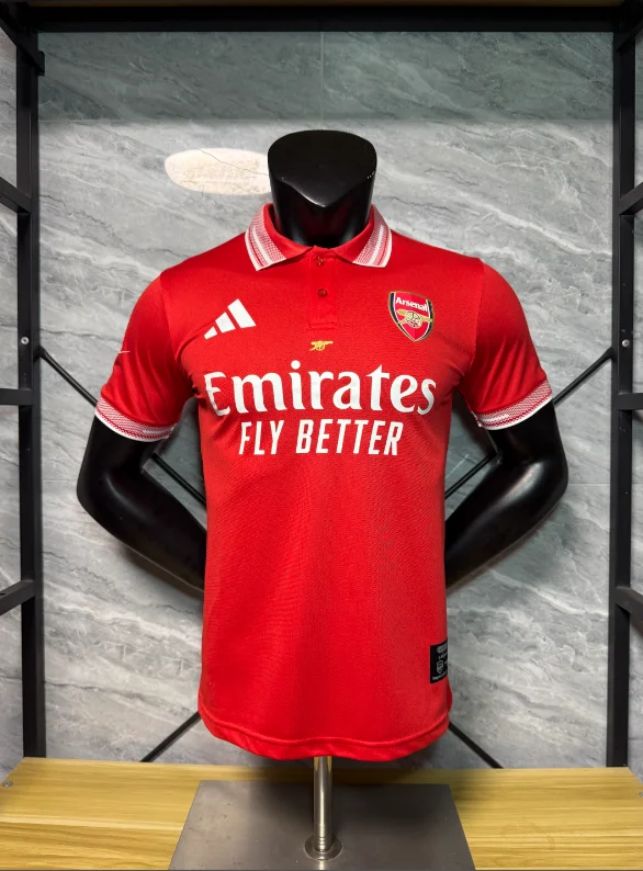 26-27 Arsenal Polo Shirt Red - Player Version