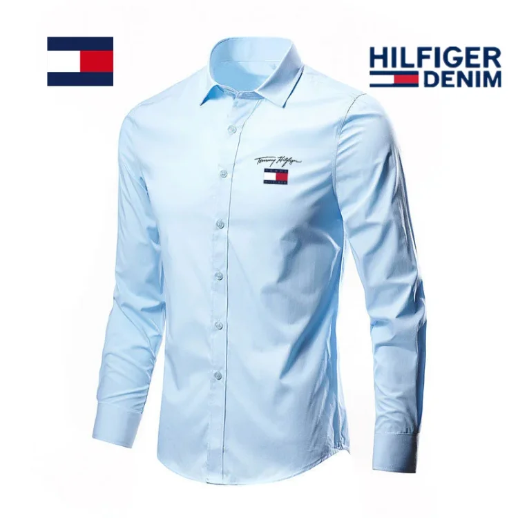 [TOMMY HILFIGER]Męska koszula casual(Kup jeden, dwa dostaniesz gratis)