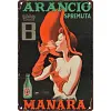 Arancio Manara - Panneaux en &eacute;tain m&eacute;tallique(20*30cm/30*40cm)