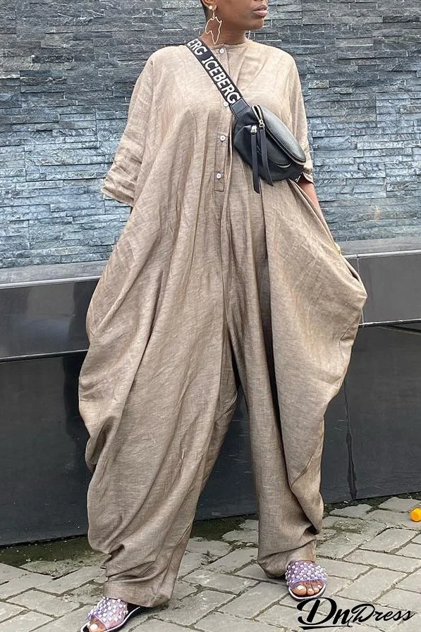 WomenCasualLoose Jumpsuit
