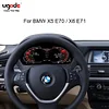 12,3 Zoll LCD f&uuml;r BMW X5 E70 Cluster Armaturenbrett Instrument Vollbild Tachometer
