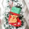 Christmas gift bag candy bag Santa Claus socks decoration Christmas tree pendant