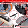 [US Local Warehouse] Miter Gauge Standard Slot 3/4 X 3/8 Inches Table Saw Miter Gauge for Woodworking