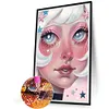 uk.everydayedeals (Limited Stock)Diamond Painting - Round AB Drills - Dark Candy Girl(45*65cm)