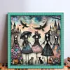 Witches-11CT Stamped Cross Stitch 50*50cm/19.69*19.69in tapestrymarket