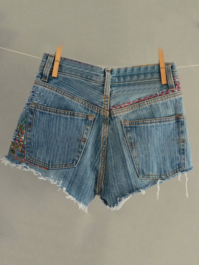 Jacquard Casual Cotton Jacquard Pants