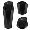 2Pcs Mini Car Trash Can with Lid Leakproof Vehicle Trash Bin Small Car Dustbin